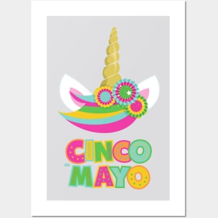 Cinco De Mayo, Unicorn, Unicorn Horn, Holiday Posters and Art